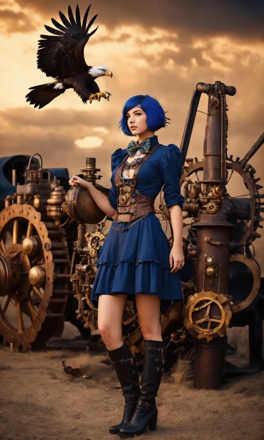 Robe steampunk