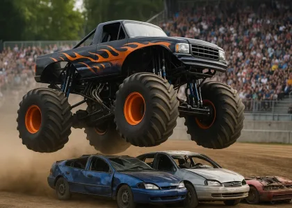 Où voir des spectacles de monster trucks en France ? 4 spectacle monster truck