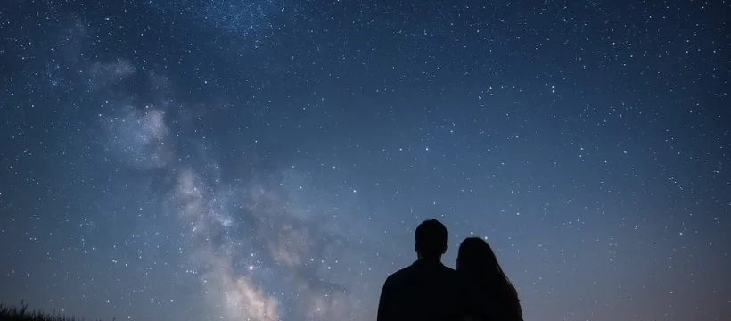 regarder les etoiles en couple