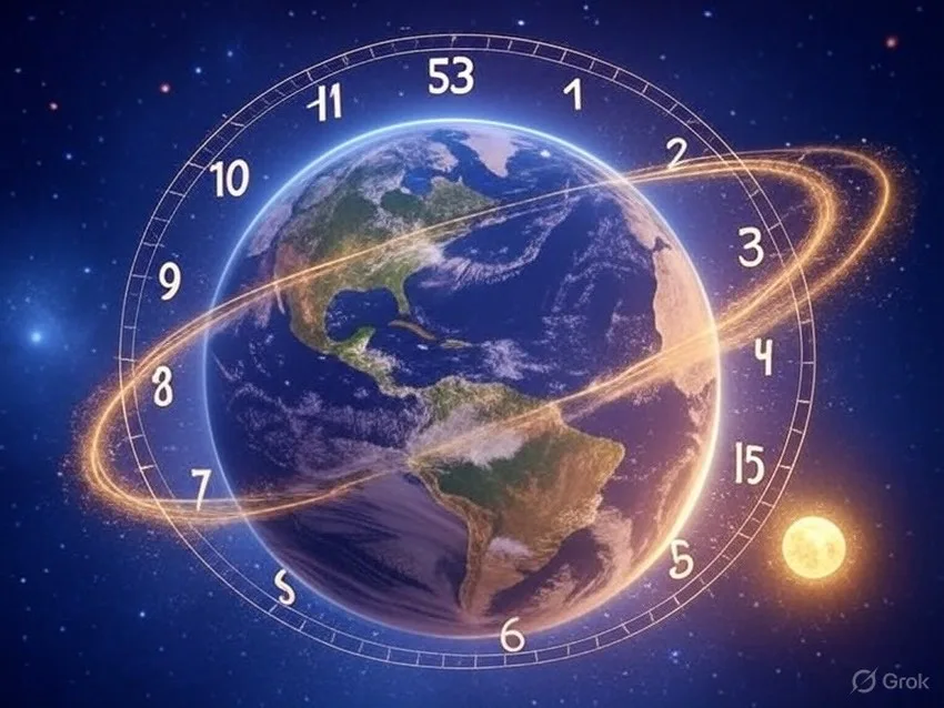 rotation de la terre